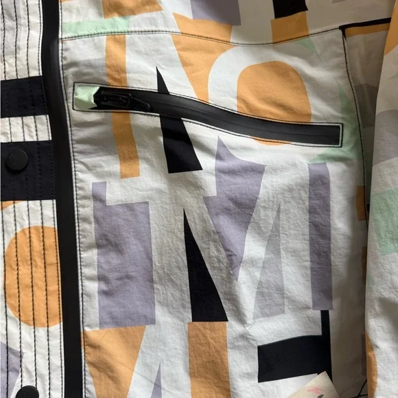 FP Movement Singing in the Rain Jacket Hooded Raincoat Size Large NWOT - Picture 3 of 7